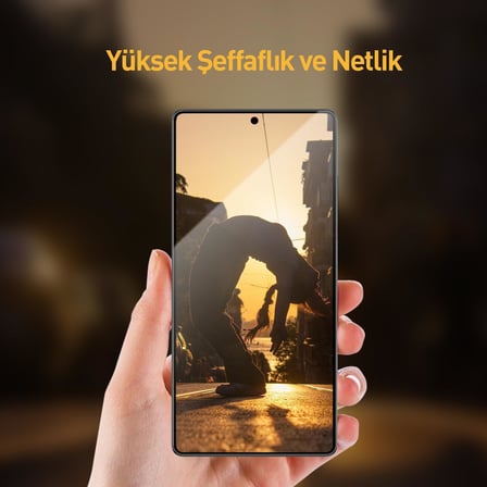 BUFF Galaxy S25 Serisi ile Uyumlu EasyFit Glass Kolay Uygulama Aparatlı Ekran Koruyucu Temperli Cam (Galaxy S25 Ultra)