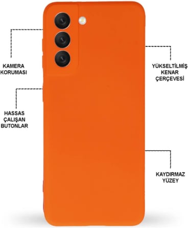 KZY İletişim Samsung Galaxy S21 FE ile uyumlu Kapak İçi Kadife Kamera Korumalı Lansman Silikon Kılıf - Siyah