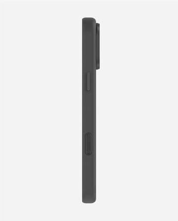 Aulumu iPhone 17 Pro Max İle Uyumlu A17 Vegan Leather Serisi MagSafe Deri Kılıf (Siyah)