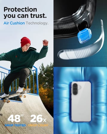 Galaxy A57 ile Uyumlu Şeffaf Kılıf Liquid Crystal Clear - ACS11127