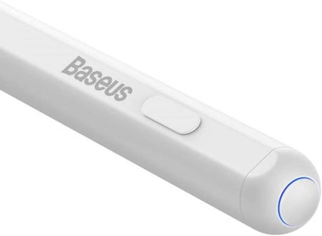 Kablosuz ve Kablo Şarjlı Aktif Stylus Pürüzsüz Yazı Serisi (Beyaz)