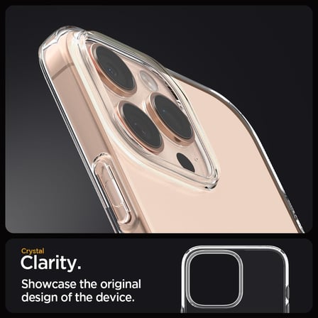 iPhone 16 Pro ile Uyumlu Şeffaf Kılıf Liquid Crystal Clear - ACS08112