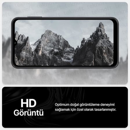 Samsung Galaxy A14 için Ekstra Güçlü Tam Koruma Sağlayan 9H Sertliğinde Leke ve Parmak İzi Tutmayan HD Görüntü Sağlayan Premium Ekran Koruyucu Kırılmaz Cam (Galaxy A14)