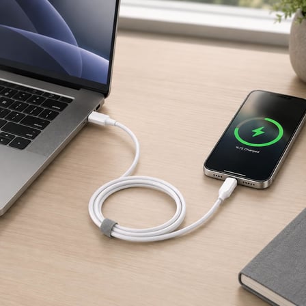 Type-C To Lightning Usb Kablo 1 Metre iPhone ile Uyumlu Şarj Data Kablosu Type-c Uçlu iPhone ile Uyumlu usb Kablo 1m