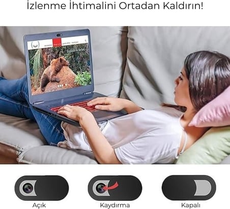 Klasse 5 Adet Webcam Kapatıcı 0,7 mm ince - (Web kamerası) MacBook Pro, iMac, Laptop, PC, iPad Pro, iPhone, akıllı telefon uyumlu