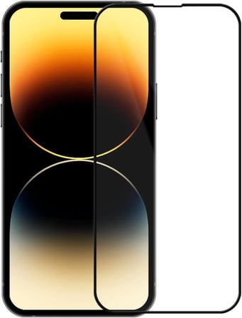 Buff iPhone 14 Pro 5D Glass Ekran Koruyucu, Çok Renkli