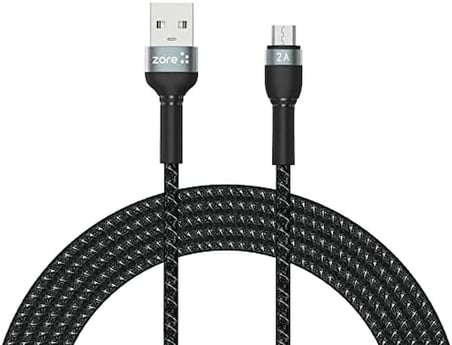 Zore Shira Serisi Micro USB Kablo 3m Siyah