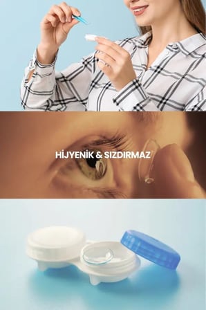 Lens Kutusu Lens Kabı 1 Adet