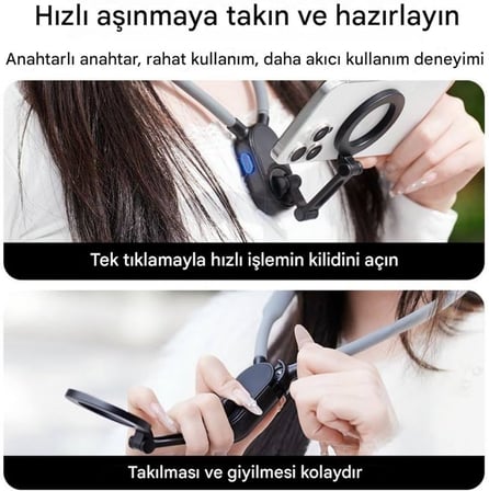 Manyetik Boyun Tipi Esnek Telefon Tutucu – Eller Serbest POV/Vlog/Spor Kullanımı için Uyumlu NH-01