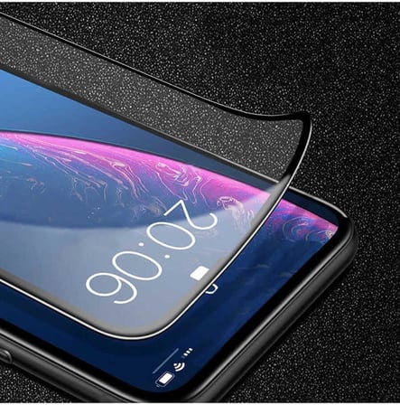 Samsung Galaxy S23 Ultra ile uyumlu Tam Kapatan Şeffaf Esnek İnce Kırılmaz Cam Ekran Koruyucu