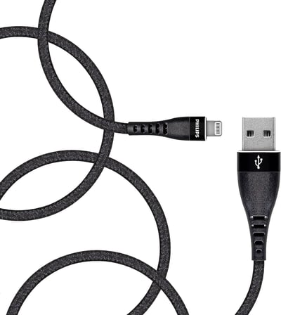 DLC5204V/00 iPhone şarj kablosu - 1,2 metre - iPad, iPod, iPhone ile uyumlu - USB-A - Lightning kablosu