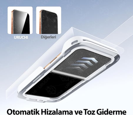 CAPPY [KOLAY KURULUM] iPhone 18 Pro Max / 17 Pro Max ile Uyumlu Ekran Koruyucu, Tam Kaplama Temperli Cam, Kabarcıksız ve Tozsuz Uygulama, 9H Çizilmez Koruma, HD Şeffaf, Siyah Çerçeve, Kılıf Dostu
