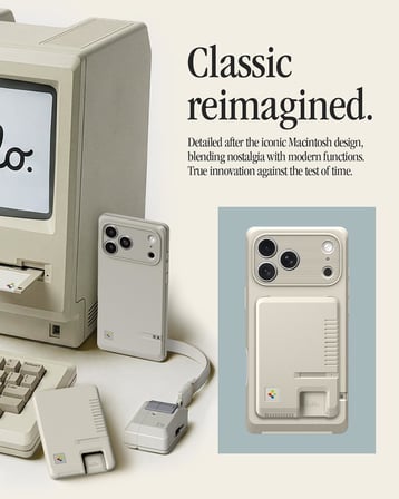 MagSafe Destekli Cüzdan Classic LS Mag Fit (3 Kartlık) Stone - AFA10949