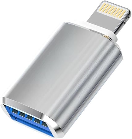 STORE Lightning To USB Type C Dönüştürücü Adaptör Lightning Erkek, USB Dişi OTG Adaptör, Apple İphone iPad ile Uyumlu, Kamera Kart Okuyucu, USB Flash Sürücü (Karışık Renk)