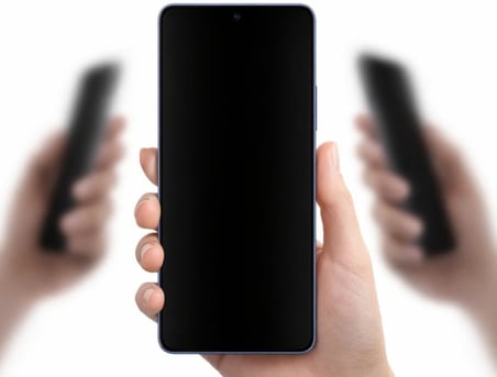 Poco X8 Pro İle Uyumlu Hayalet Ekran Koruyucu, Yandan Görünmeyen Anti-Spy Gizlilik (Privacy) Koruması, 9H Temperli Nano Kırılmaz Esnek Cam, Parlama Ve Parmak İzi Önleyici