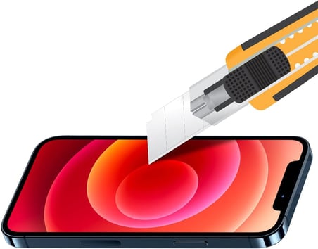 iPhone 12/12 Pro 5D Glass Tam Kaplayan Cam Ekran Koruyucu