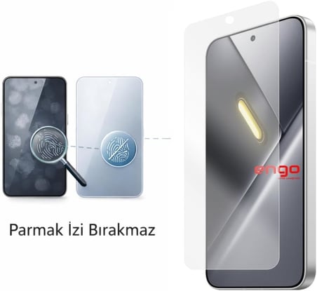 Poco X8 Pro Max İle Uyumlu Mat Ekran Koruyucu Parmak İzi Bırakmayan Parlama Önleyici Koruma, 9H Temperli Nano Cam