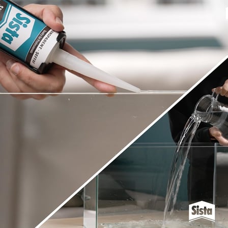 Silikon Mastik Aquarium, Balıklara Zarar Vermeyen Akvaryum Silikonu, UV Dirençli Silikon Mastik, Elastikiyeti Yüksek Güçlü Yapıştırıcı, 1x280ml