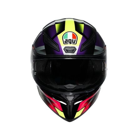 AGV KASK/K1 S FASTLAP BLACK PURPLE PINK