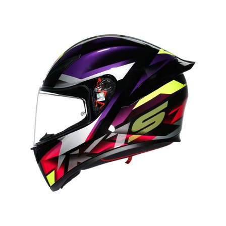 AGV KASK/K1 S FASTLAP BLACK PURPLE PINK