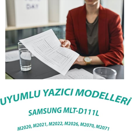 111L M2020 2022 M2026 M2070 için NEW FIRMWARE (GÜNCEL ÇİP) Yüksek Kapasite 1800(1.8K) Sayfa Verimli Muadil Toner (Siyah)