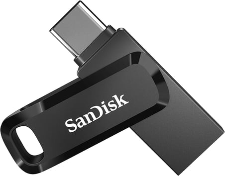 128GB Ultra Dual Drive Go USB Type-C Flash Drive, Flash Sürücü SDDDC3-128G-G46