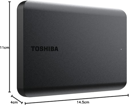 2TB Canvio Basic 2.5" Gen1 USB 3.2 Harici Harddisk (HDTB520EK3AA)