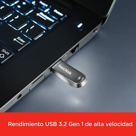 SDCZ74-256G-G46 256GB Ultra Luxe USB 3.2 Gen 1 Flash Sürücü, Speed Up to 400MB/s