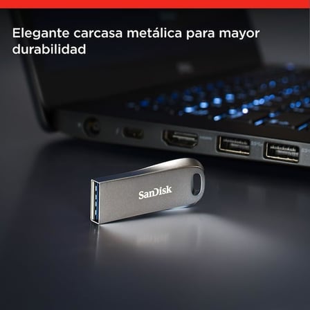 SDCZ74-256G-G46 256GB Ultra Luxe USB 3.2 Gen 1 Flash Sürücü, Speed Up to 400MB/s