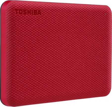 Canvio Advance 2.5" 2TB USB 3.2 Gen-1 Kırmızı (HDTCA20ER3AA) Taşınabilir Harici Sabit Disk