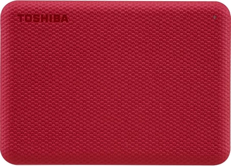 Canvio Advance 2.5" 2TB USB 3.2 Gen-1 Kırmızı (HDTCA20ER3AA) Taşınabilir Harici Sabit Disk