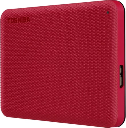 Canvio Advance 2.5" 2TB USB 3.2 Gen-1 Kırmızı (HDTCA20ER3AA) Taşınabilir Harici Sabit Disk
