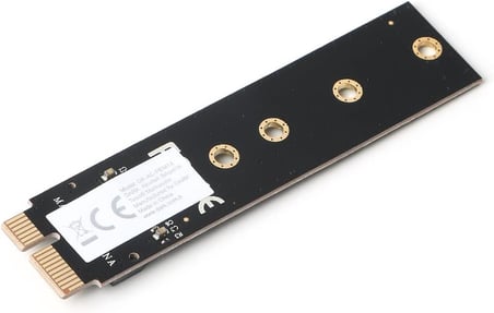 DK-AC-PEM1X NGFF/NVMe M.2 SSD PCI-E X1 Kartı, Siyah