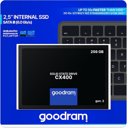 CX400 gen.2 2.5 256 GB Serial ATA III 3D TLC NAND