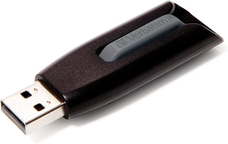 V3 USB 3.0 32GB STORE N GO DRIVE GREY