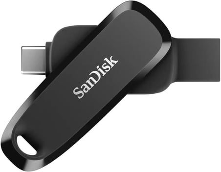 USB Flash Sürücü 64 Gb USB Type-C 3.2 Gen 1 (3.1 Gen 1), W129040729 (Tip-C 3.2 Gen 1 (3.1 Gen 1) Siyah)