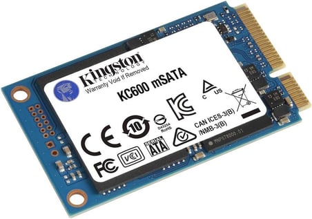 KC600 512GB mSATA SSD - SKC600MS/512G - 550MB/s - 520MB/s Okuma - Yazma, XTS-AES 256-bit Şifreleme, TCG Opal 2.0, eDrive