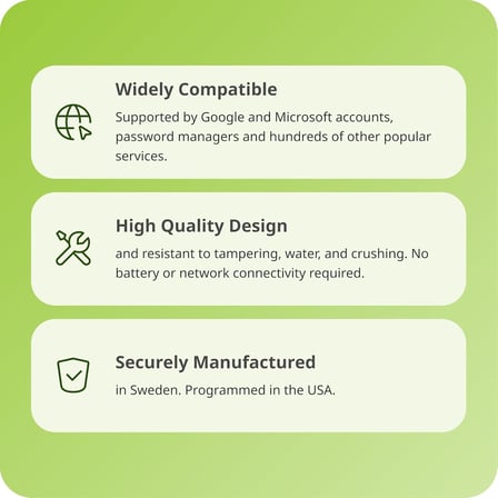 YubiKey 5 Nano - İki Faktör Kimlik Doğrulama USB Güvenlik Anahtarı, USB-A Bağlantı Noktasına Uyar - Çevrimiçi Hesaplarınızı Şifre Than ile Koruyun, Fido Sertifikalı USB Şifre Anahtarı, Ekstra Kompakt 