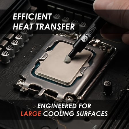 Hydronaut - Termal İletken Macun Yüksek Performanslı Gres Tüm Soğutucular İçin Kapsamlı Soğutma Sistemleri ve su Soğutması CPU ve GPU (1 Gram)
