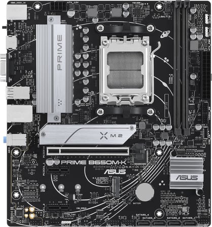 Prime B650M-K AMD B650 AM5 Soket DDR5 6400MHz Micro-ATX Anakart