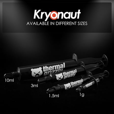 Kryonaut Termal Macun - Bilgisayar ve Konsollardaki tüm İşlemcileri, Grafik Kartlarını ve ısı Alıcıları Soğutmak İçin (1 gram)