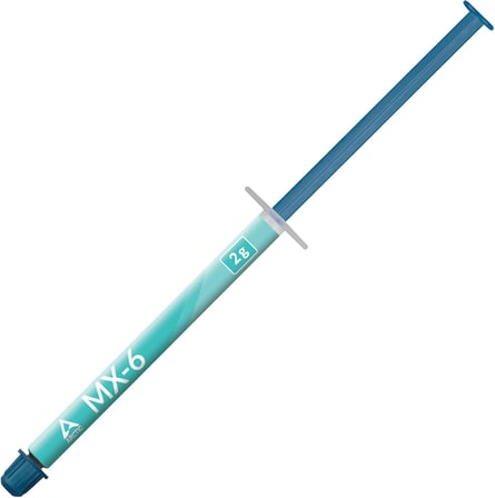 MX-6 (2 g) – Ultimate Performance ısı iletken macun, CPU, konsol, grafik kartları, dizüstü bilgisayarlar için, çok yüksek ısı iletkenliği, uzun dayanıklılık, iletken değildir, kapasitif