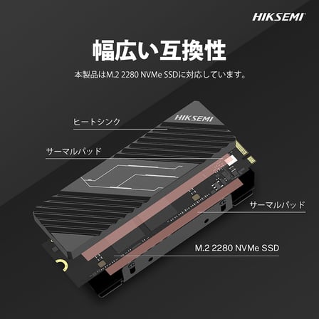 HS-RADIATOR-MH2 SSD Soğutucu