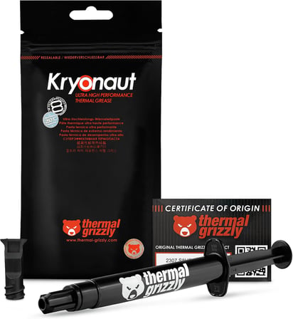Kryonaut  Termal Macun - Bilgisayar Ve Konsollardaki Tüm İ̇Şlemcileri, Grafik Kartlarını Ve Isı Alıcıları Soğutmak İ̇Çin (5,5 Gram)