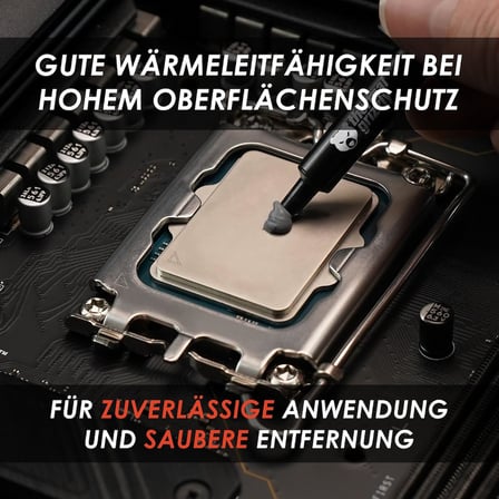 Aeronaut - Yüksek Kaliteli Termal Macun - Tüm CPU ve Grafik Kartı Soğutucuları İçin Soğutma ve Sessiz Soğutucu Bağlantısı (1 gram)