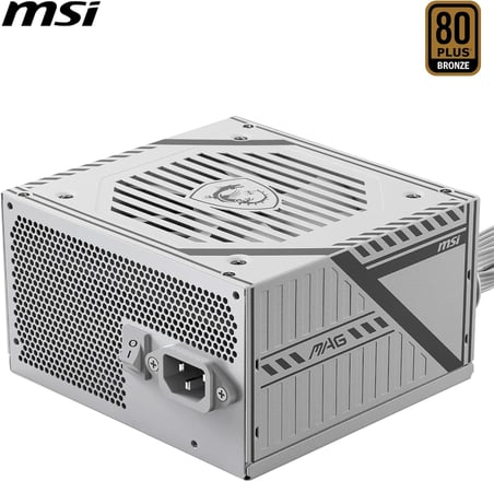 PSU MAG A650BNL WHITE 650W 80+ BRONZE POWER SUPPLY