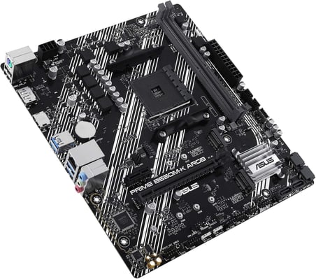 Prime B550M-K ARGB AMD B550 Soket AM4 DDR4 4866 Mhz mATX Gaming (Oyuncu) Anakart