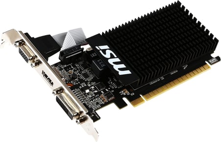 VGA GT 710 2GD3H LP GT710 2GB DDR3 64b DX12 PCIE 3.0 x16 (1xVGA 1xDVI 1xHDMI)