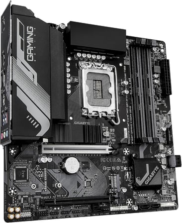 Anakart B760M GAMING X DDR4 GEN5 - 14. nesil Intel Core işlemcileri, 8+1+1 fazlı VRM, 3200 MHz DDR4, 2xPCIe 4.0 M.2, 2.5 GbE LAN, USB 3.2 Gen 1'i destekler