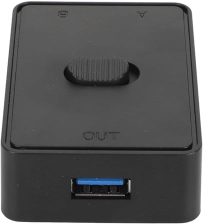 6045 2 Port Usb 3.0 To KVM Switch Çoklu Pc Kasa Çoklayıcı Hub Anahtar